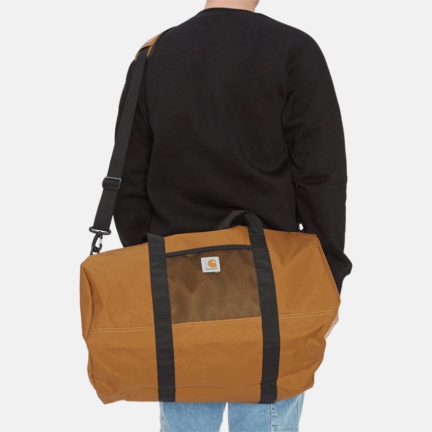 Carhartt WIP Bags WRIGHT DUFFLE BAG I028387 HAMILTON BROWN